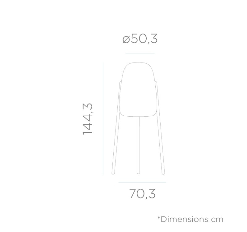 NEW GARDEN lampa ogrodowa ROCKET 145 CABLE IN&OUT