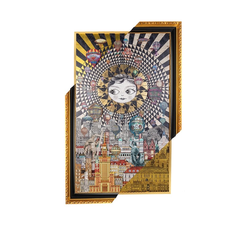 Obraz WARSAW GIRL 110x174 cm