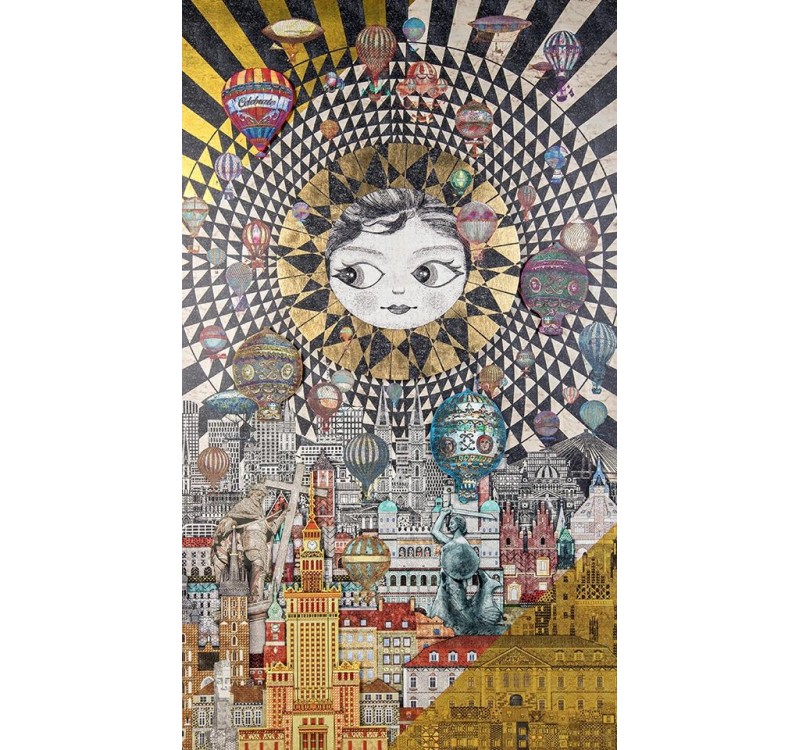 Obraz WARSAW GIRL 110x174 cm