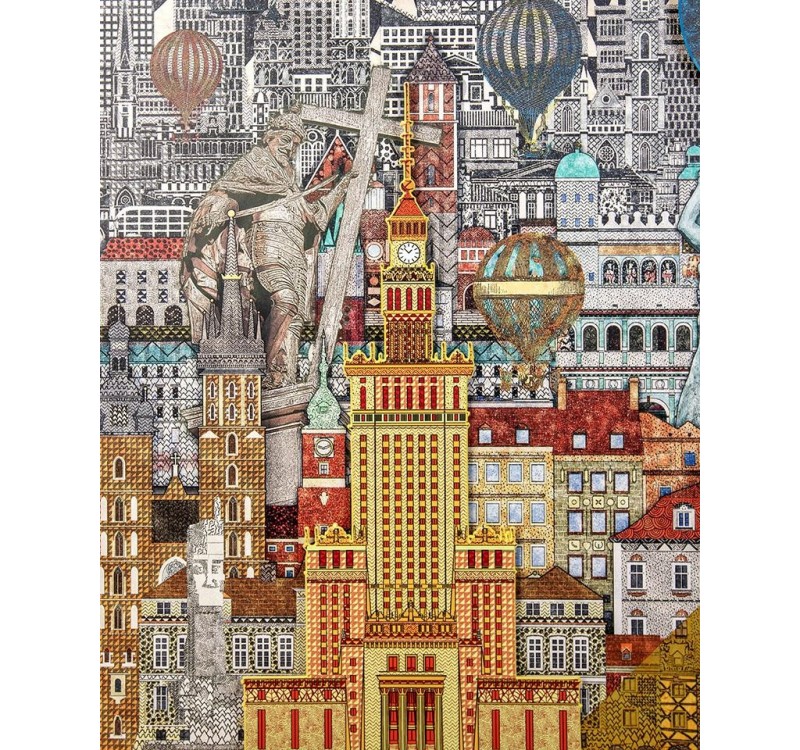 Obraz WARSAW GIRL 110x174 cm