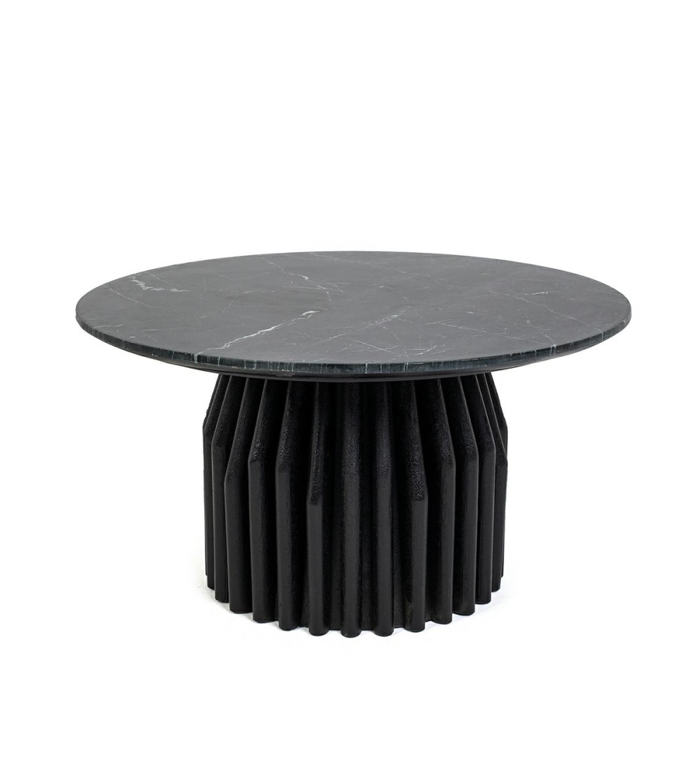 MaMaison stolik kawowy LEVANTE czarny     marmur / drewno