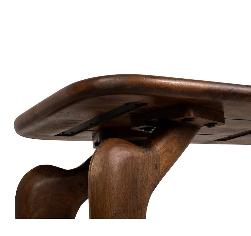 MaMaison konsola ORIZON brązowa / drewno