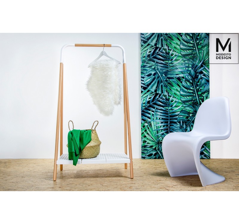 MODESTO krzesło HOVER białe -             polipropylen