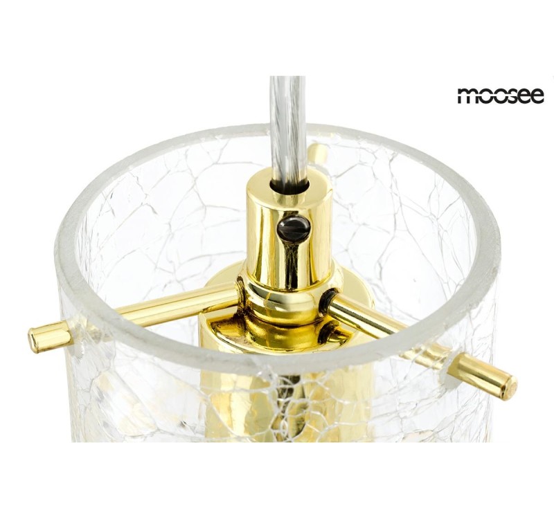 MOOSEE lampa wisząca HAVANA L - złota