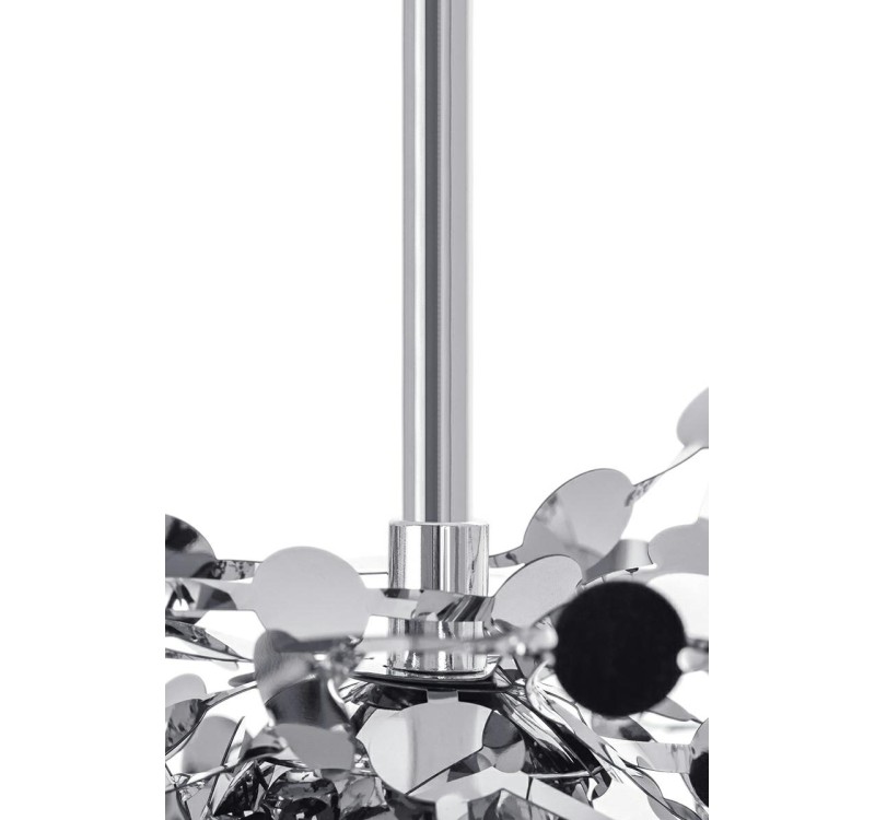 Lampa wisząca MONETE chromowana - metal
