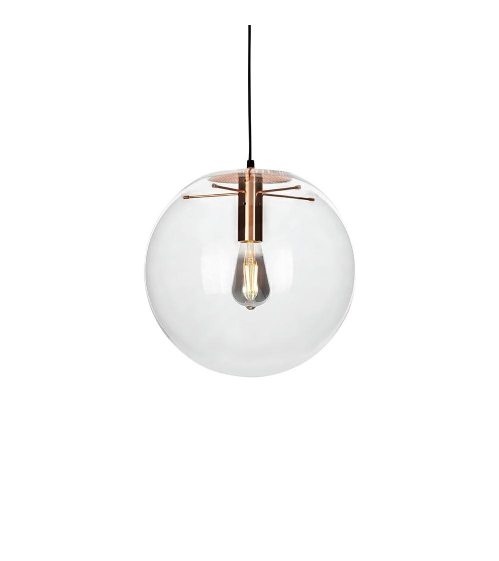 Lampa wisząca SANDRA 20 miedziana - szkło, metal