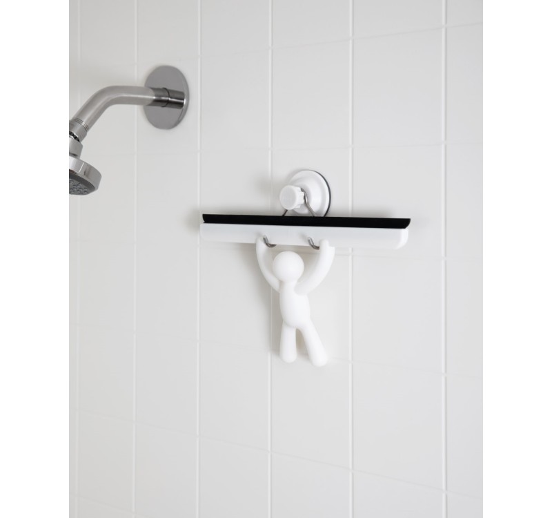 UMBRA ściągaczka prysznicowa BUDDY biała