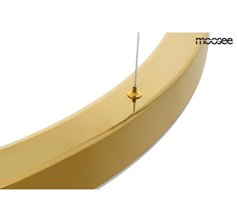 MOOSEE lampa wisząca RING LUXURY 70  złota