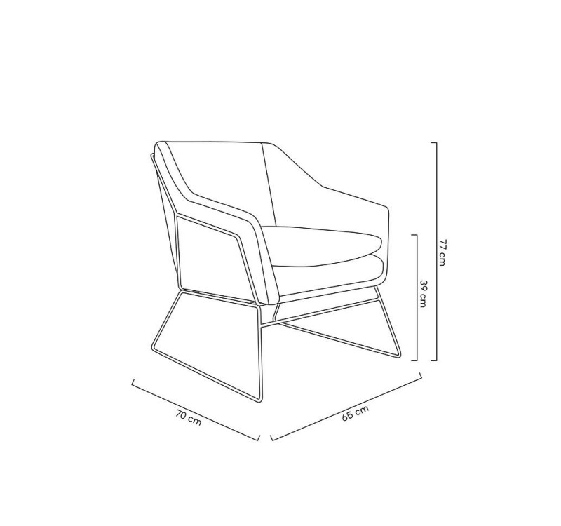 Fotel EMMA VELVET ciemny zielony welur - podstawa czarna