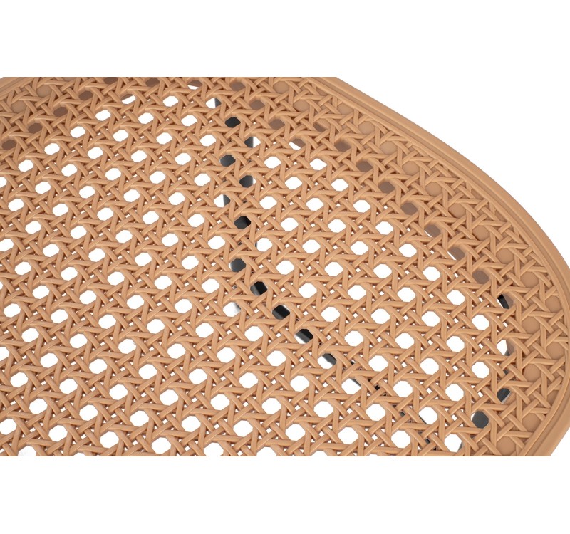 Krzesło barowe WICKY czarne