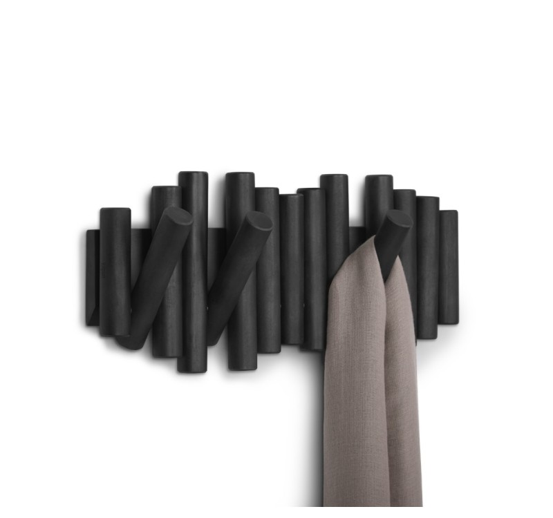UMBRA wieszak na ubrania PICKET RAIL czarny