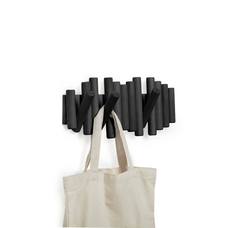 UMBRA wieszak na ubrania PICKET RAIL czarny