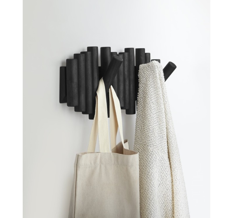 UMBRA wieszak na ubrania PICKET RAIL czarny