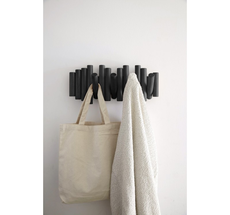 UMBRA wieszak na ubrania PICKET RAIL czarny