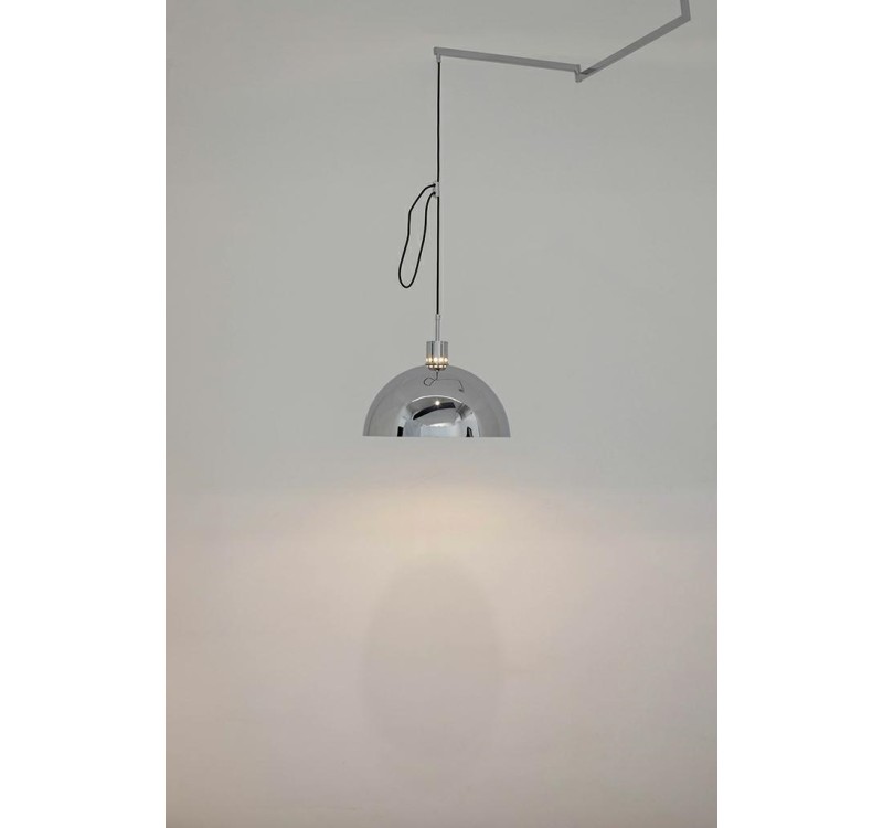 Lampa wisząca ROTA 360 srebrny chrom