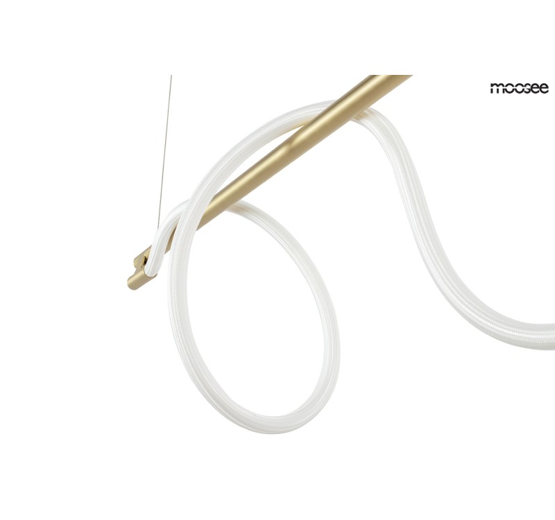 MOOSEE lampa wisząca SERPIENTE 120 złota
