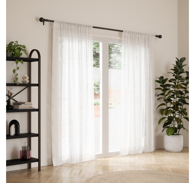 UMBRA karnisz rozszerzany BOLAS 183-365 matowy czarny