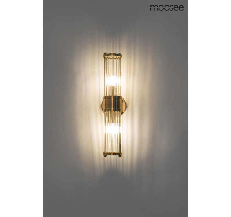 MOOSEE lampa ścienna PILAR TWIN złota