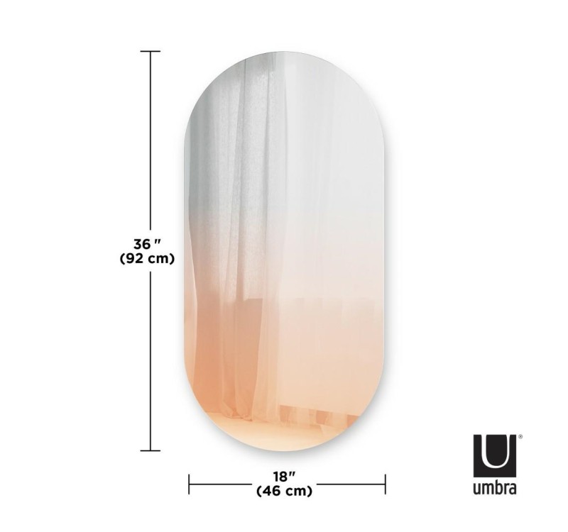 UMBRA lustro MISTO 61 x 46 cm miedziane