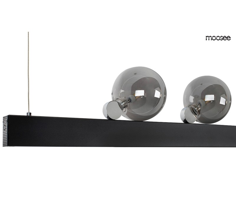 MOOSEE lampa wisząca LINEAL czarna