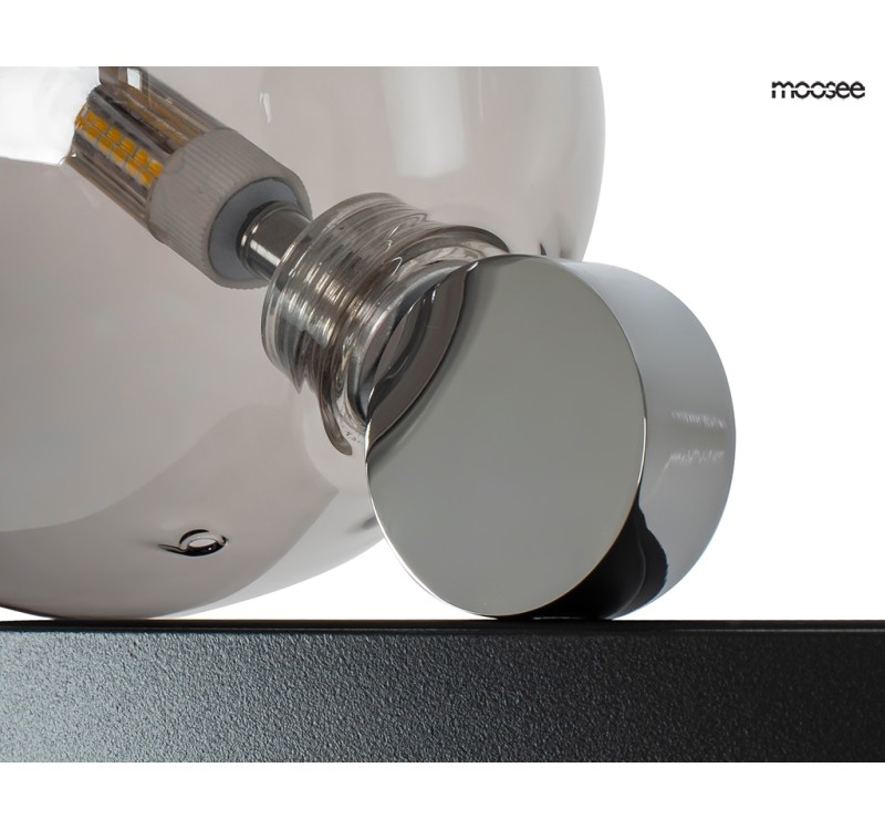 MOOSEE lampa wisząca LINEAL czarna