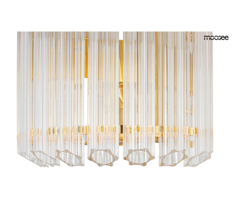MOOSEE lampa ścienna PALACE złota