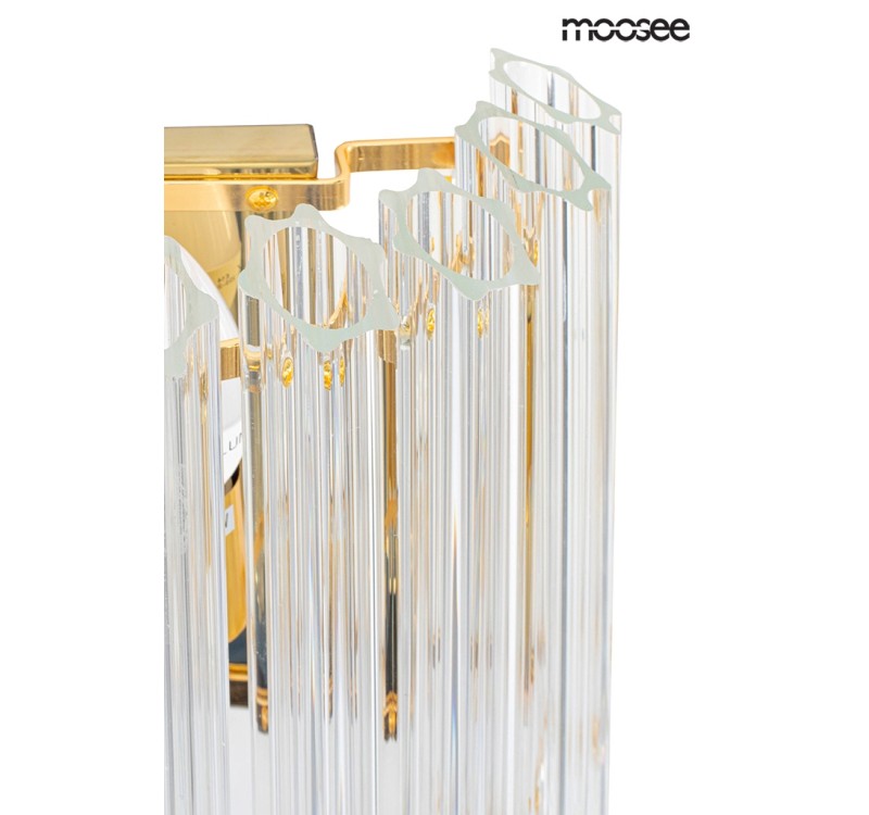 MOOSEE lampa ścienna PALACE złota