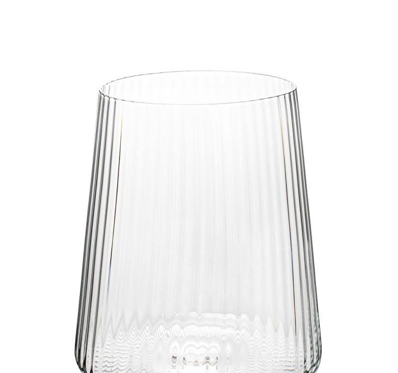 KARE komplet 4 kieliszków do wina RIFFLE  760 ml