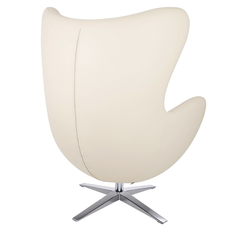 Fotel EGG SZEROKI PU beżowy