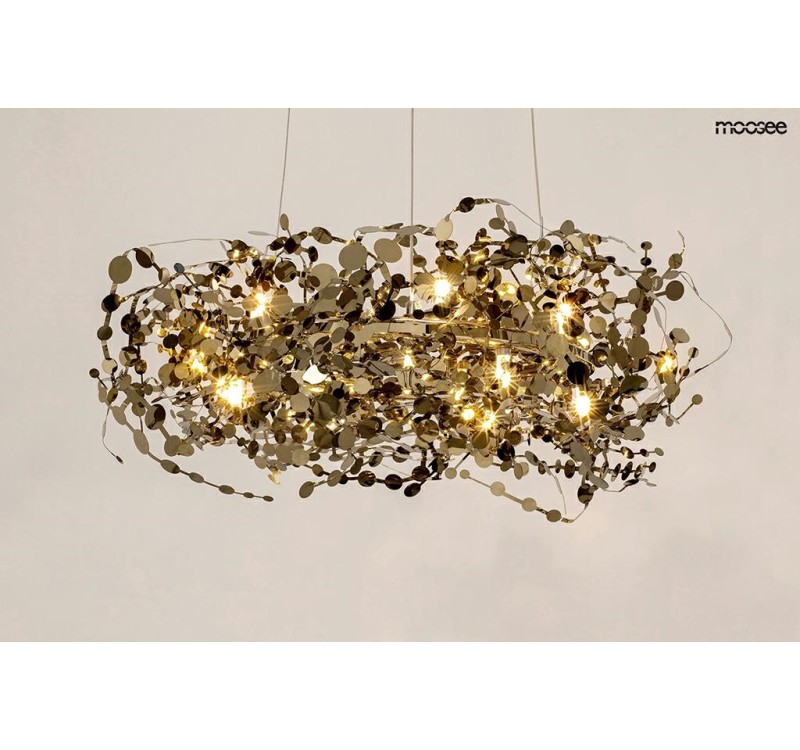 MOOSEE lampa wisząca MONETE 60 chrom