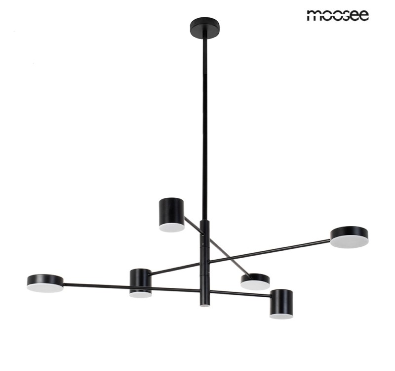 MOOSEE lampa wisząca PIAZETTA czarna