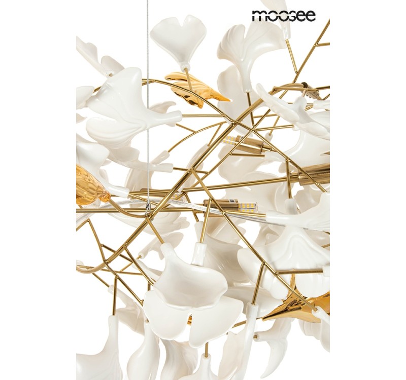 MOOSEE lampa wisząca FLORA 250 PP złota