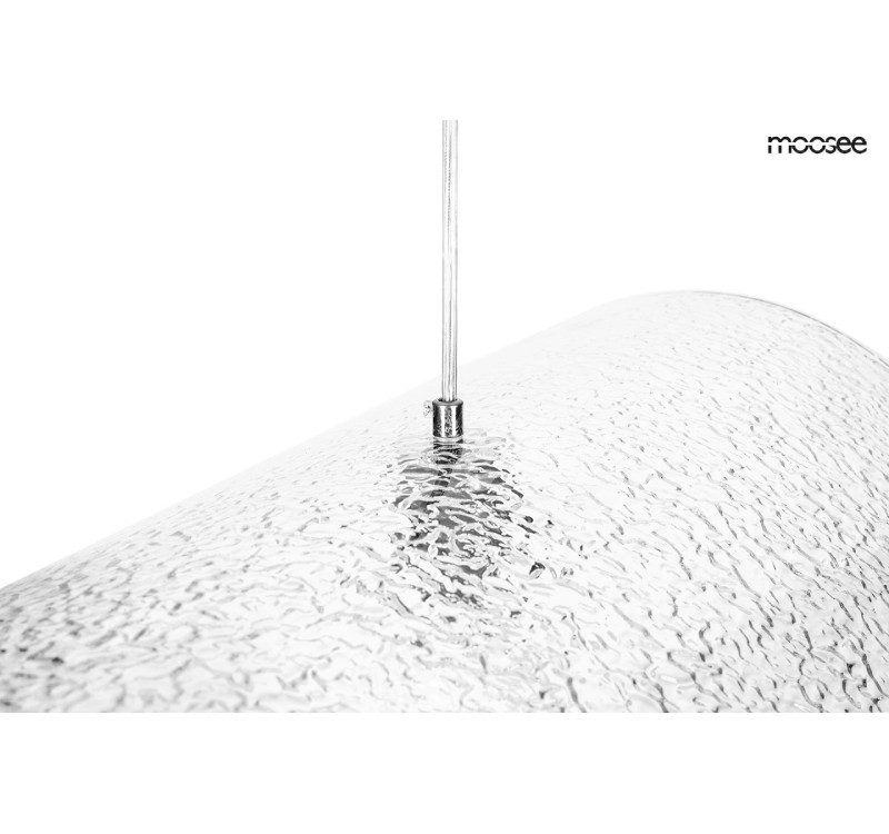 MOOSEE Lampa wisząca CAPELLO FI 80 clear
