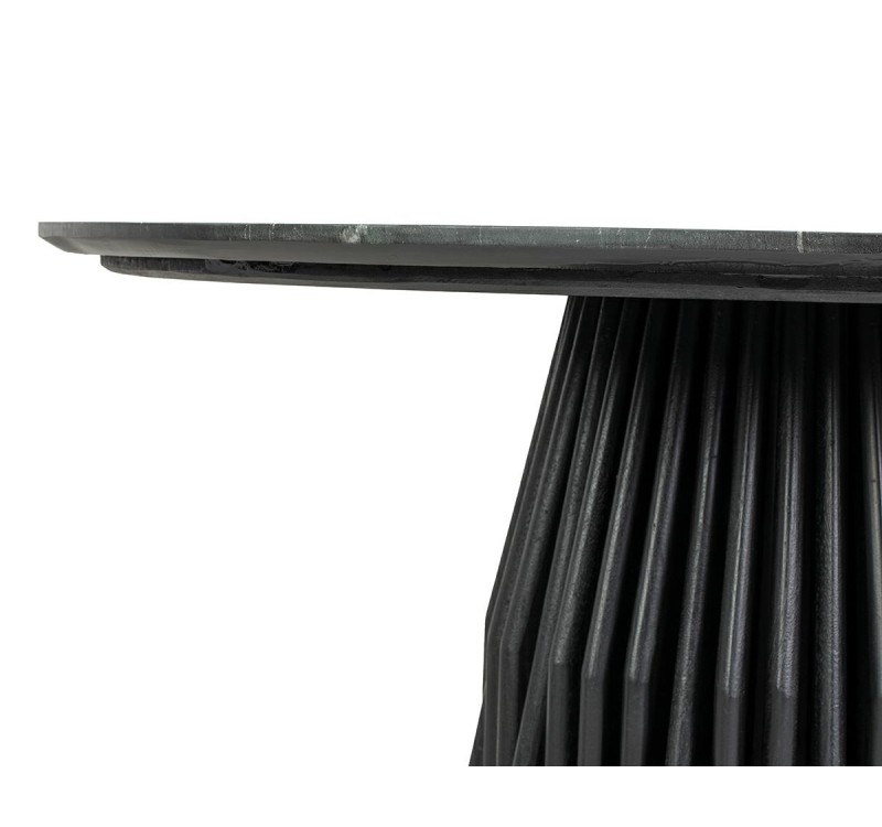 MaMaison stół jadalniany LEVANTE 120      czarny marmur