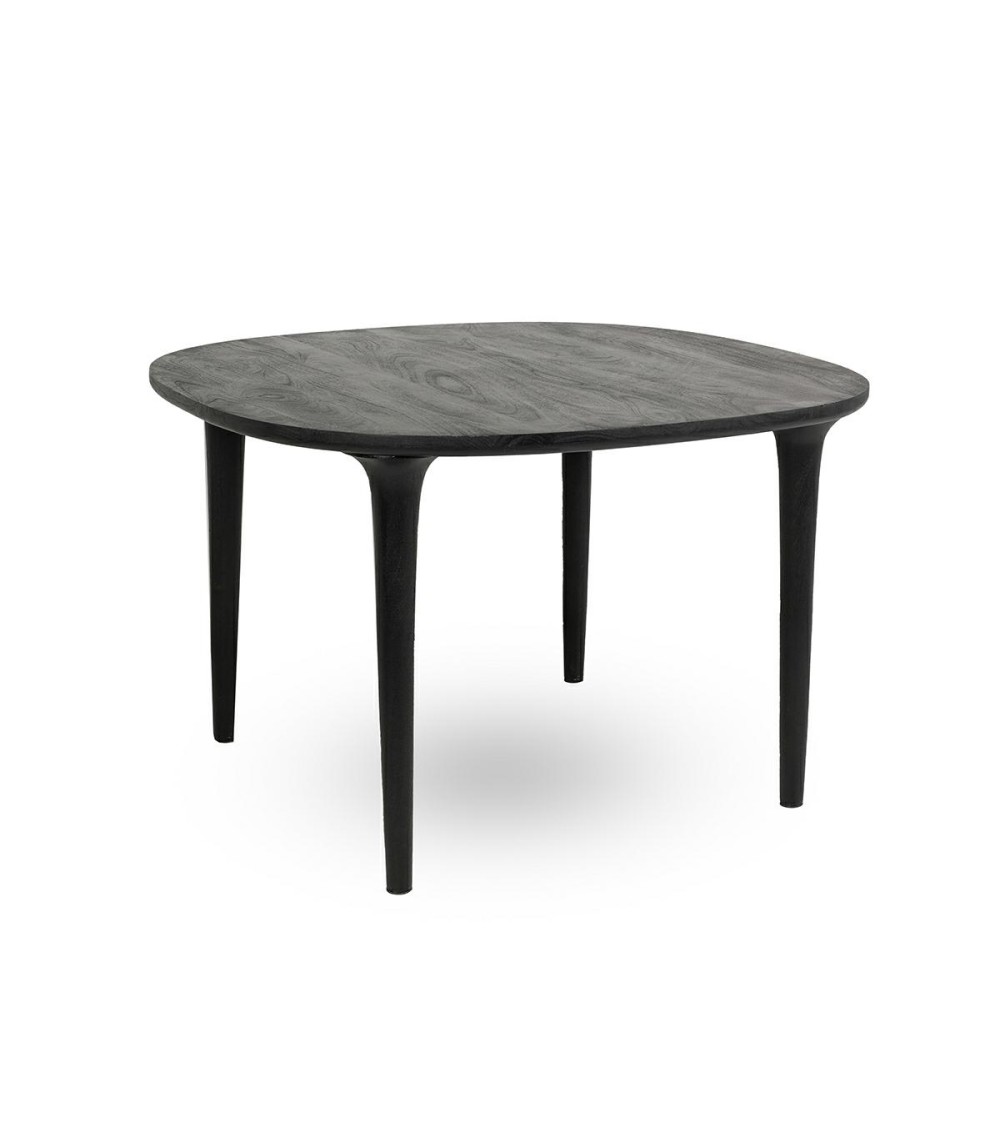 MaMaison stół jadalniany LAMINAR 120      czarny / drewno