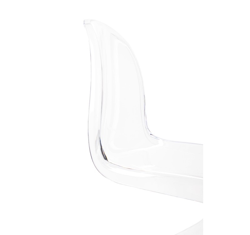 Krzesło HOVER PC transparentne - poliwęglan