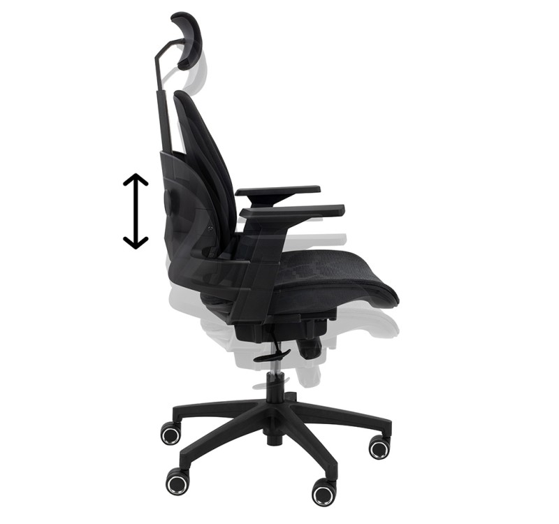 Fotel biurowy VENTILER czarny