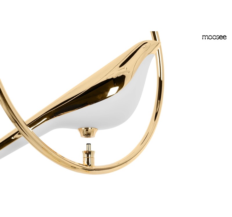 MOOSEE lampa wisząca BIRD LINE złota