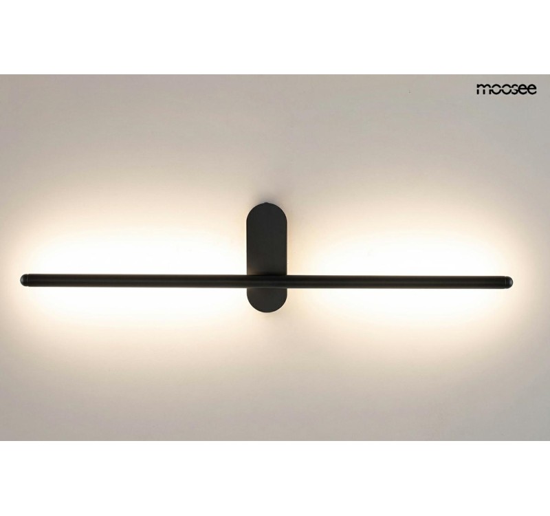 MOOSEE lampa ścienna TOBIA czarna