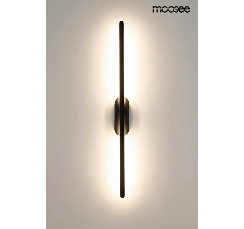 MOOSEE lampa ścienna TOBIA czarna