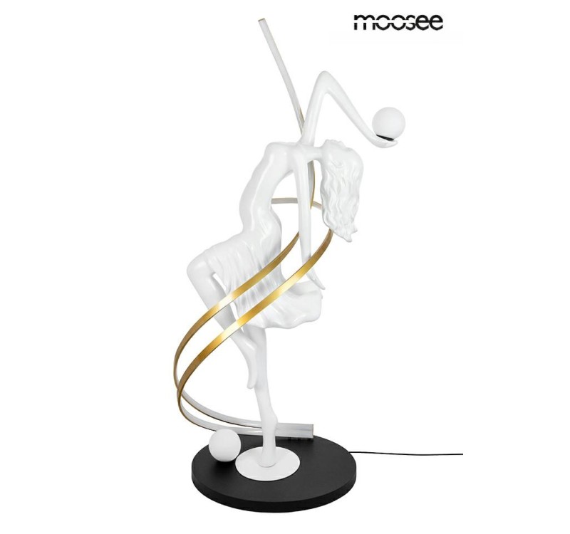 MOOSEE lampa podłogowa DANCING QUEEN  biała
