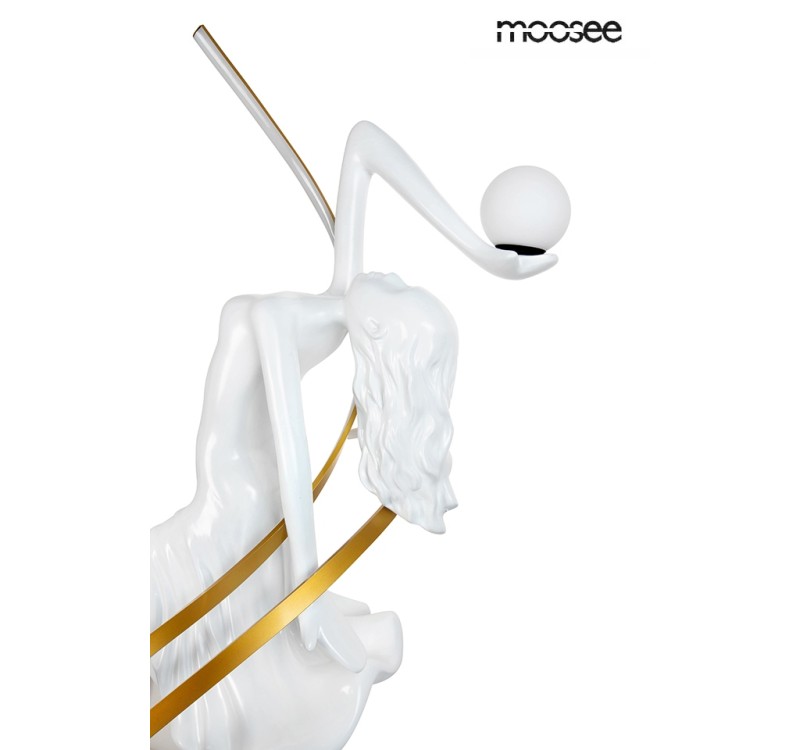 MOOSEE lampa podłogowa DANCING QUEEN  biała