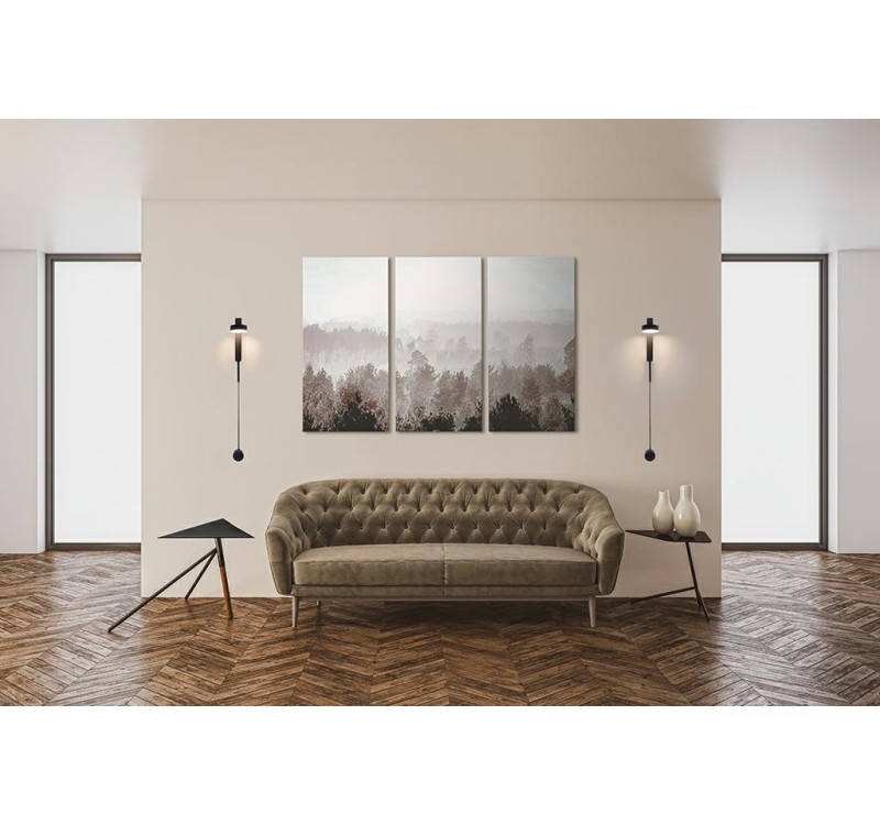 MOOSEE lampa ścienna CLARID BLACK czarna