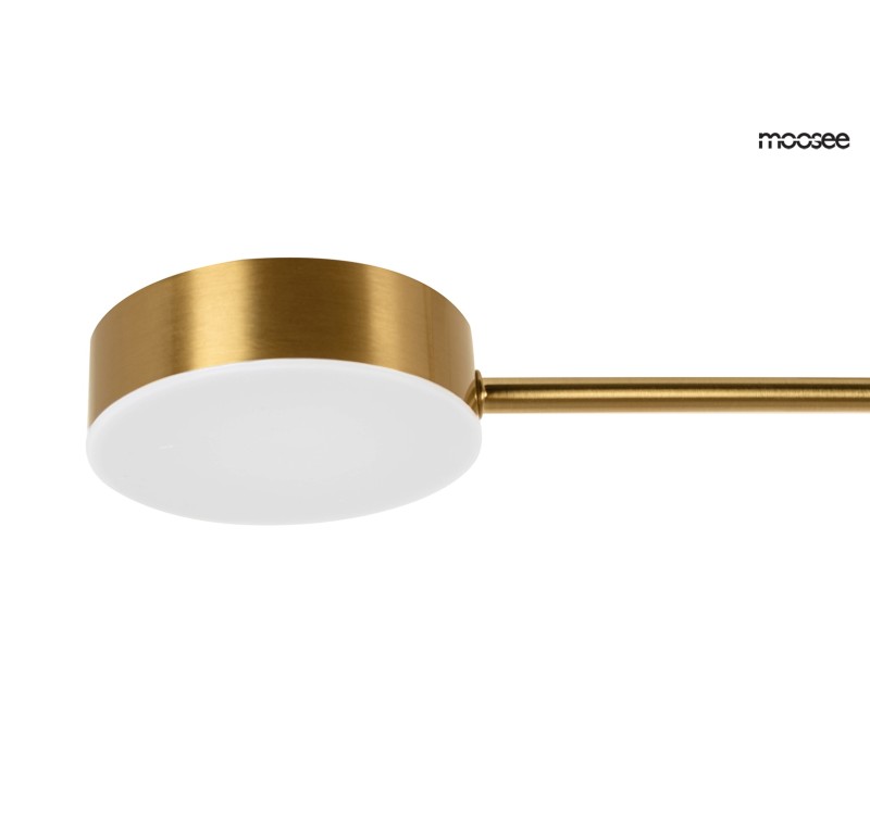 MOOSEE lampa wisząca PIAZETTA złota