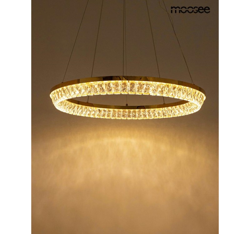 MOOSEE lampa wisząca SAVOY 100 złota