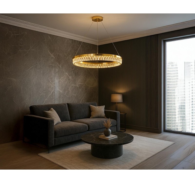 MOOSEE lampa wisząca SAVOY 100 złota