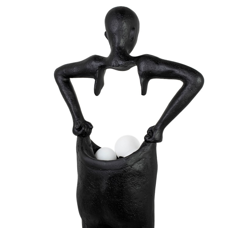 MOOSEE lampa podłogowa HUMAN HOUDINI      czarna