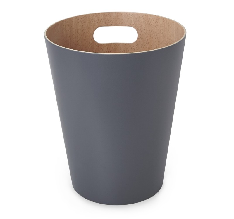 UMBRA kosz na śmieci WOODROW - charcoal