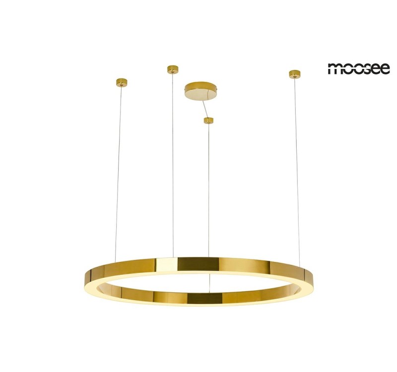 MOOSEE lampa wisząca RING LUXURY 110      złota