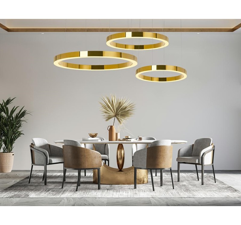 MOOSEE lampa wisząca RING LUXURY 110      złota